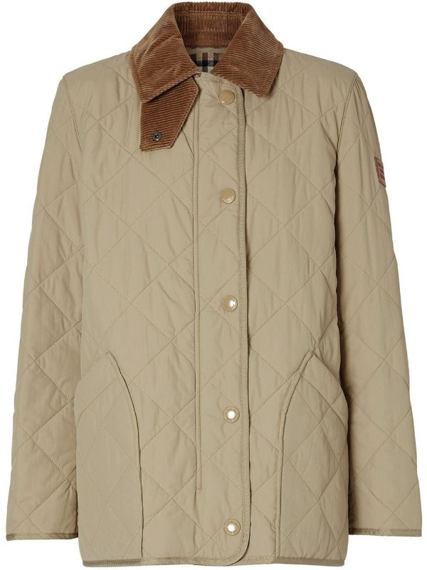 Nylon quilted jacket