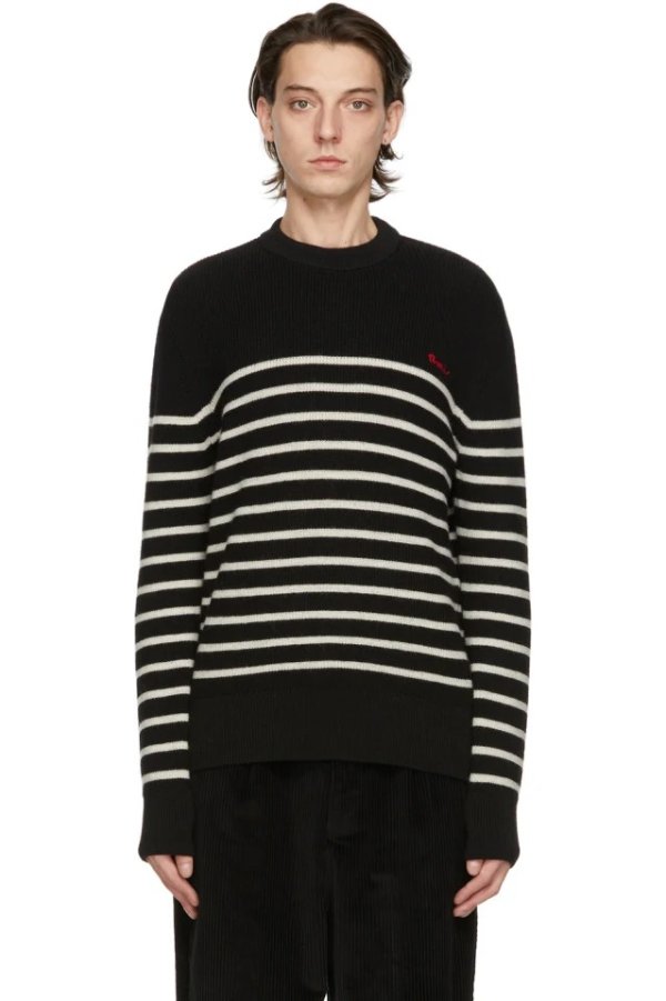 Black & White Breton Stripe Sweater