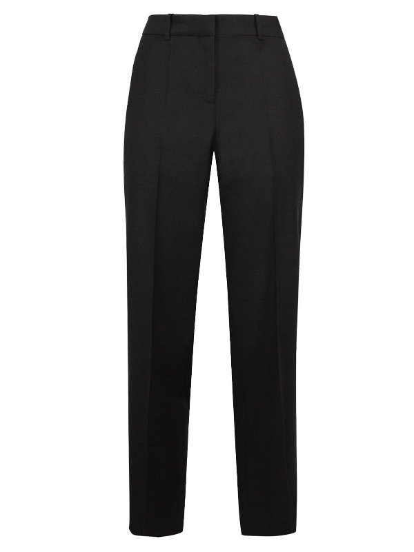 Cropped Tapered Trousers - Cettire