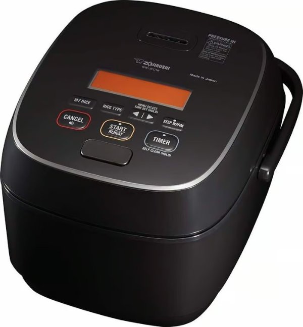 NW-JEC18BA Pressure Induction Heating Rice Cooker (10-Cup)