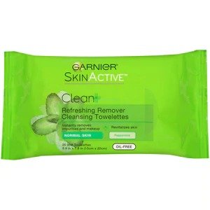 SkinActive Clean+ Refreshing Remover Cleansing Towelettes, 25/Pack