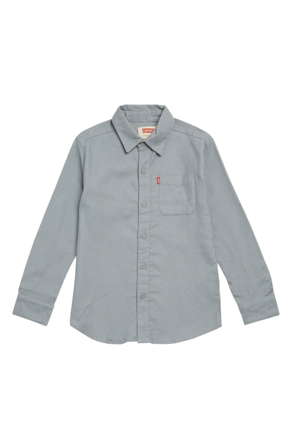 Kids' Flannel Button-Up Shirt