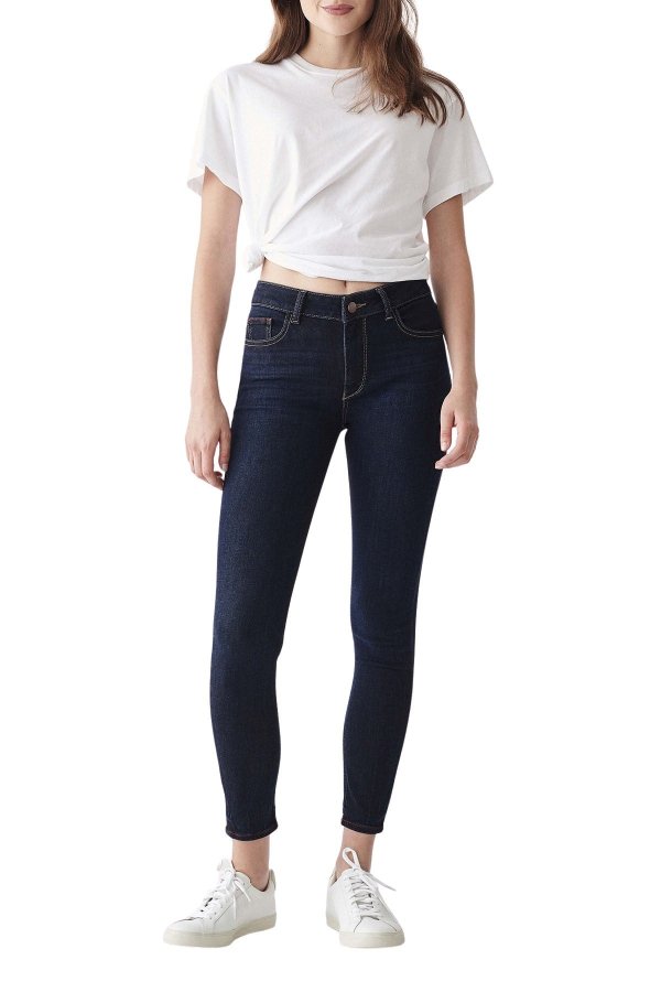 Florence Ankle Mid Rise Jeans