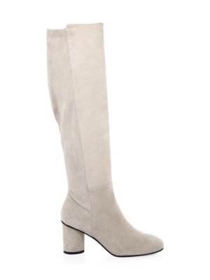 Eloise Suede Knee-High Boots