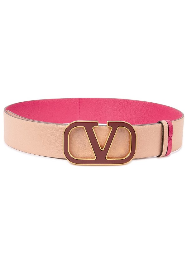 Garavani VLogo reversible leather belt