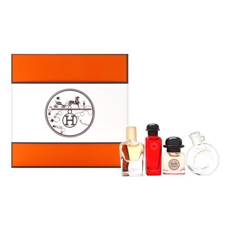($80 Value) Hermes 4 piece Mini Perfume Gift Set for Women