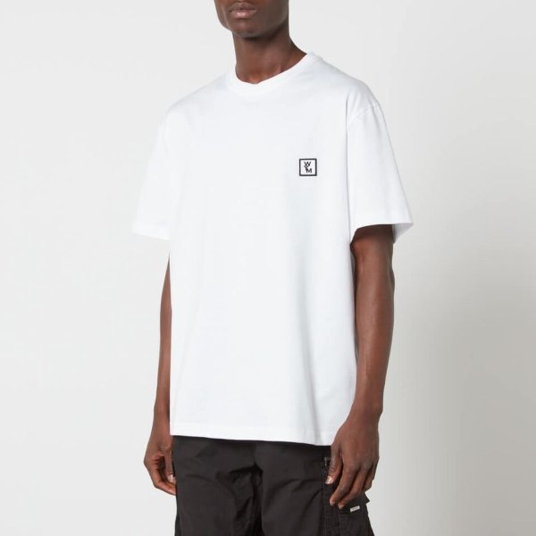 Text Logo Cotton T-Shirt