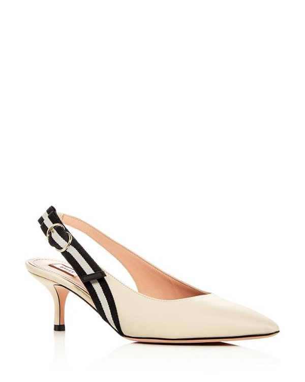 Women's Alice Slingback Pointed-Toe Pumps