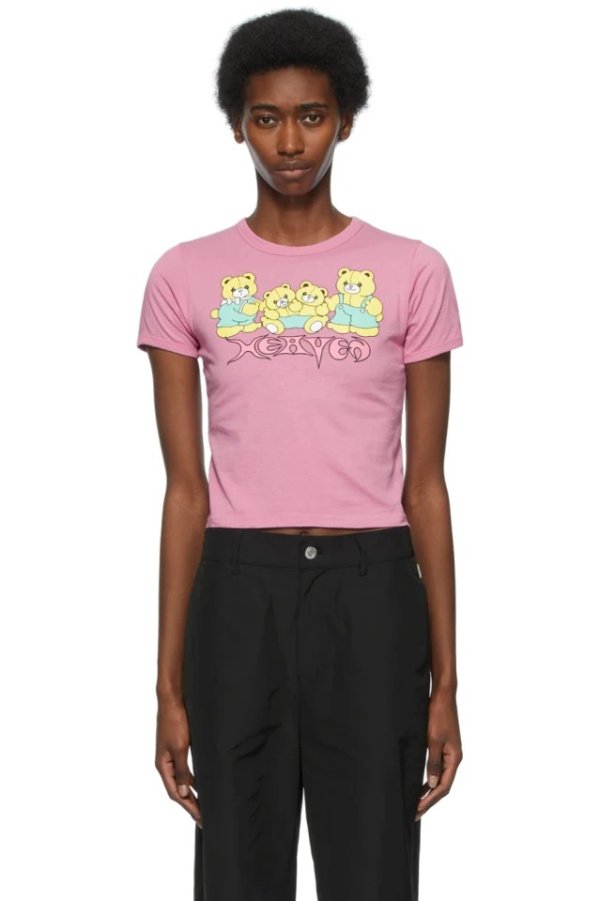 Pink Heaven by Marc Jacobs Mutant Bears Baby T-Shirt