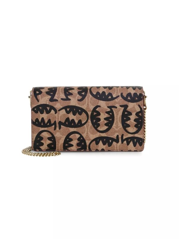 -1941 x Rexy by Guang Yu Callie Signature Canvas & Leather Clutch