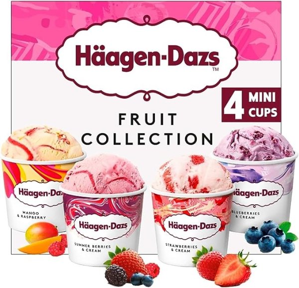 Haagen-Dazs 冰淇淋 4杯