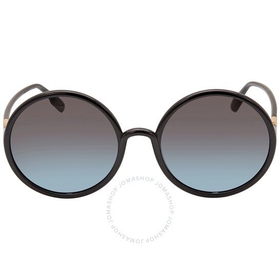 Grey Gradient Ar Round Ladies Sunglasses