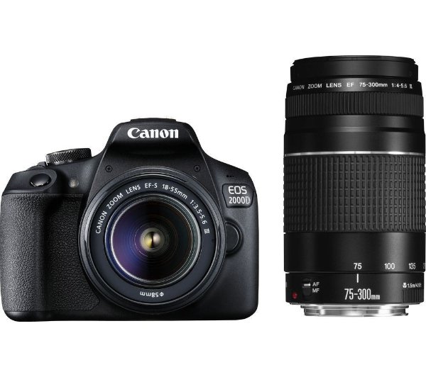 CANON EOS 2000D + EF-S 18-55mm镜头 仅开箱全新