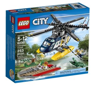 史低价！LEGO City系列警察的直升机追击