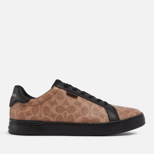 Lowline Signature Printed Coated-Canvas Trainers
