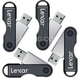 4 Pack- Lexar JumpDrive TwistTurn 16 GB USB 2.0 Flash Drive LJDTT16GASBNA