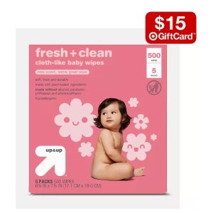 Target 婴儿尿布湿巾、辅食、洗护等热卖