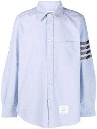 Classic 4-bar Straight Fit Oxford Shirt Light Blue