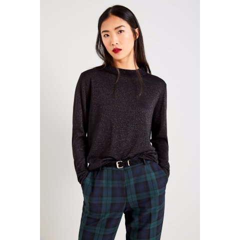 Jack WillsIRIS HIGH NECK METALLIC JUMPER
