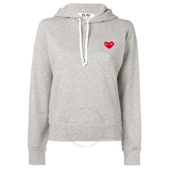 Long-sleeve Embroidered Heart Logo Hoodie