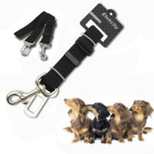 Etekcity Adjustable Car Vehicle Seatbelt Pet Dog Safety Belt