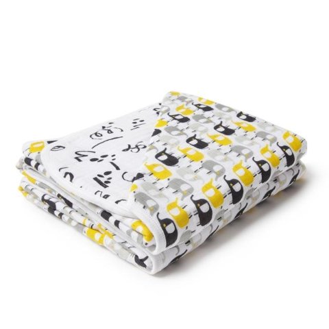 ZutanoGray Elephant Zzz Blanket