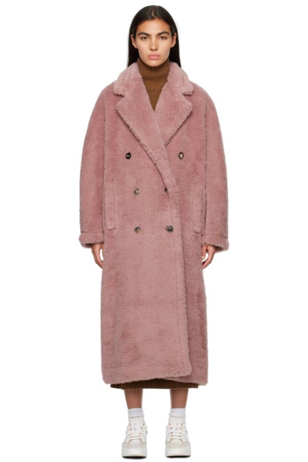 Pink Teddy Bear Coat