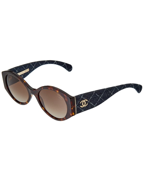 Women's CH5405 53mm Polarized Sunglasses