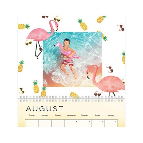 Whimsical Watercolor Wall Calendar | Shutterfly