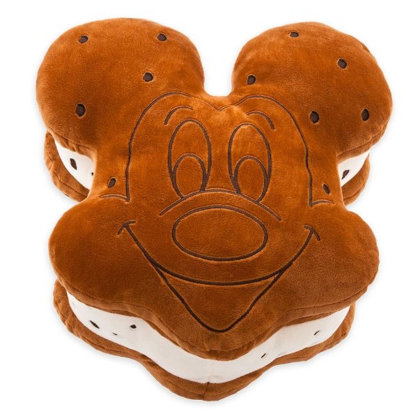 美食系列 Mickey Mouse 冰淇淋三明治造型抱枕