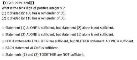 Data Sufficiency