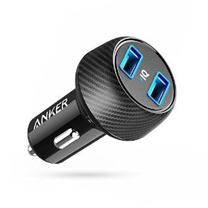Anker Ultra-Compact 24W 2-Port Car Charger PowerDrive