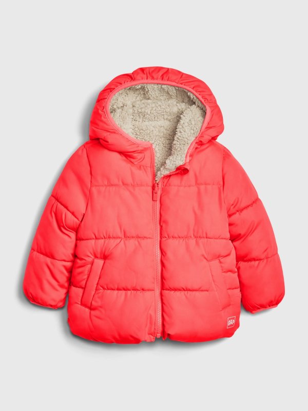 婴儿、小童双面穿保暖外套