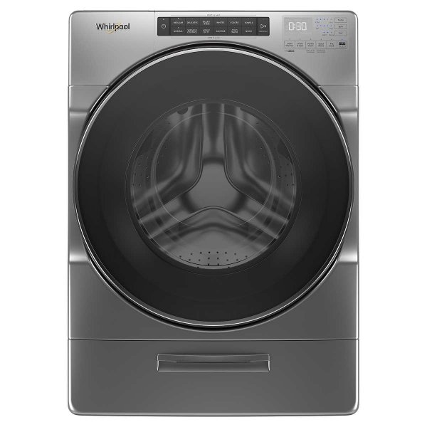 4.5 cu. ft. Front Load Washer with Steam Clean and Load & Go XL Dispenser in Gray