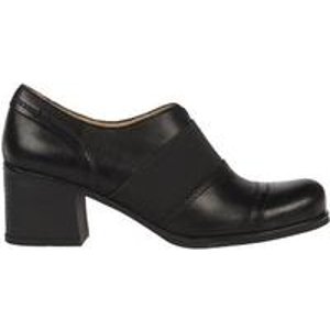 Naturalizer Rusher Black Leather Woman's Shoes