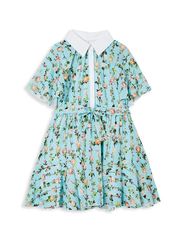 Little Girl's & Girl's Valerie Floral Dress