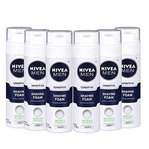 NIVEA 男士敏感肌肤剃须泡沫 6瓶
