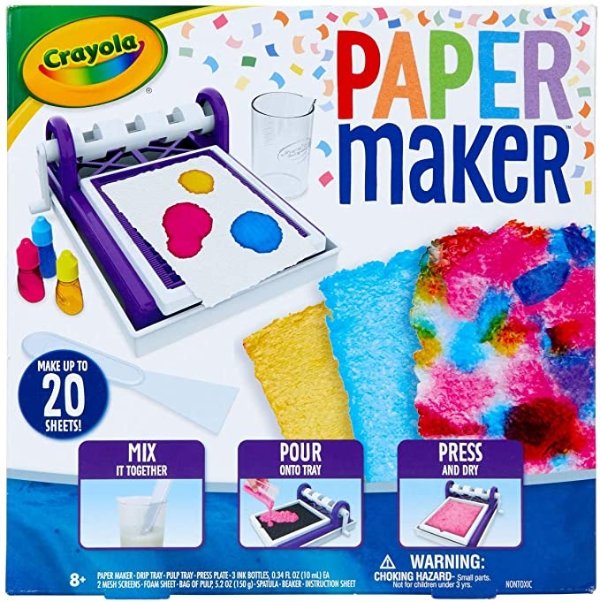 Paper Maker, Paper Making DIY Craft Kit, Easter Gift for Kids, 7, 8, 9, 10