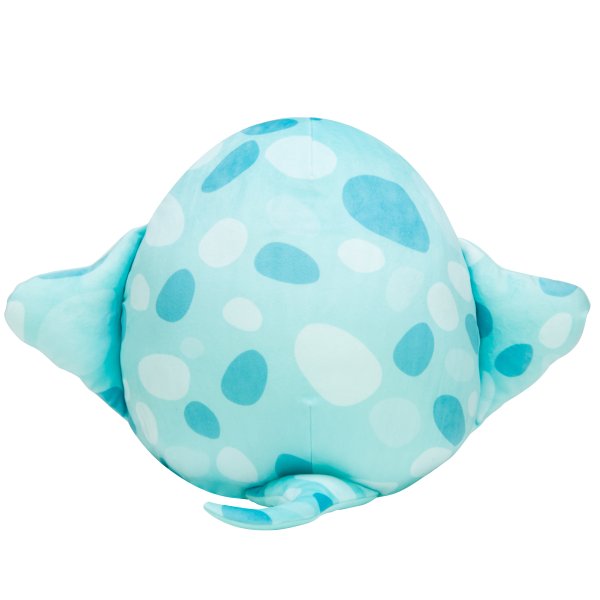 Original 14 inch Maggie the Teal Stingray with White Belly - Child's Ultra Soft Plush Toy