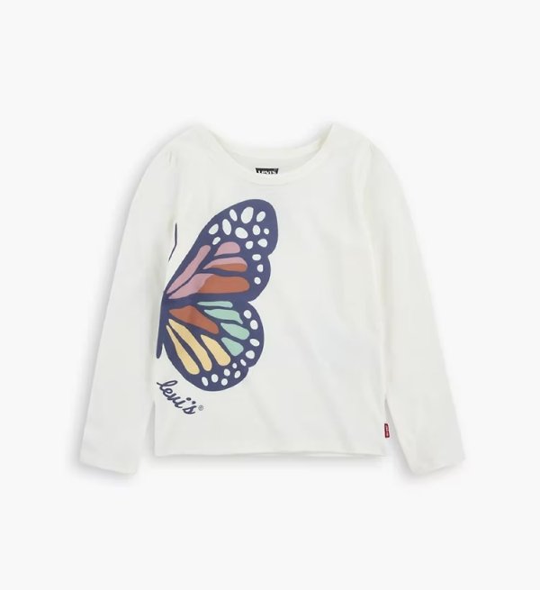 ® Long Sleeve Butterfly Baby Tee 12-24m