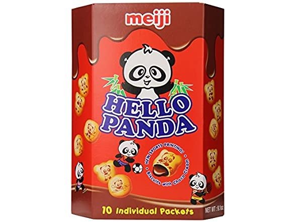 Hello Panda Chocolate Biscuit, 9.1 Ounce
