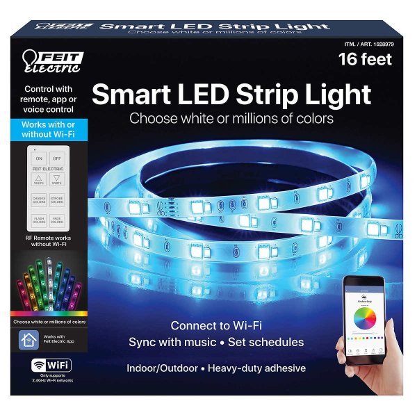 Electric Wi-Fi Smart 16' LED Strip Light