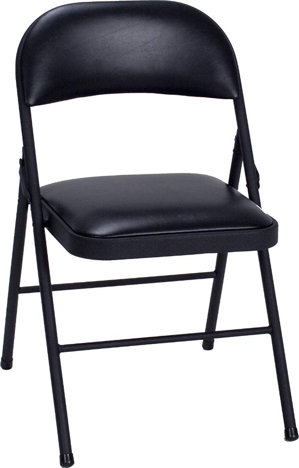 折叠椅4个 黑色