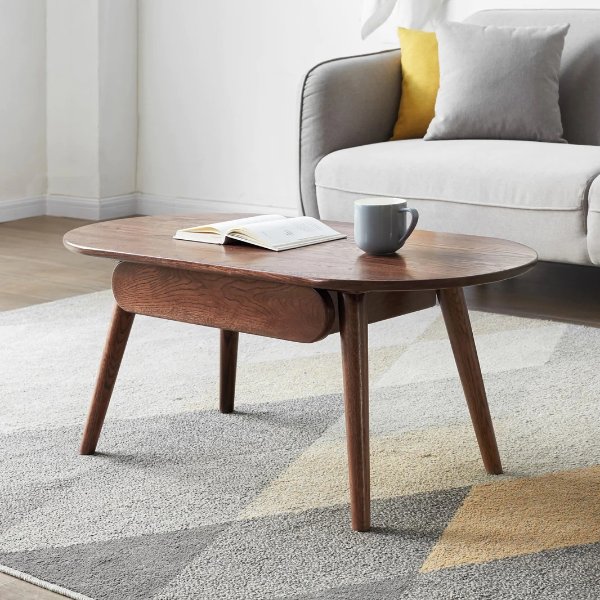 Modern Coffee Table with Drawers | Fancyarn