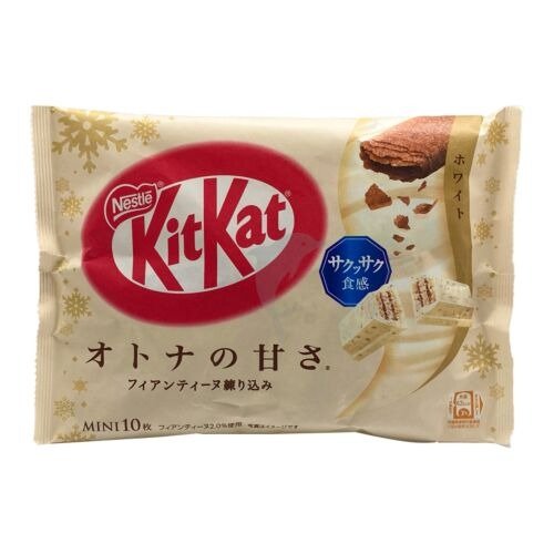 【白巧克力味】日本雀巢Nestle KitKat威化饼干 116g