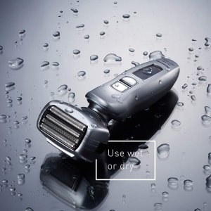 Panasonic ES-LA63-S Arc4 Men's Electric Razor, 4-Blade Cordless with Wet/Dry Shaver Convenience