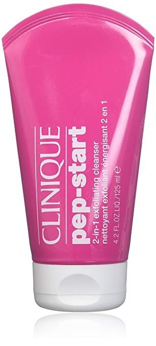 Clinique Pep-Start 2-in-1 Exfoliating Cleanser, 4.2 Ounce