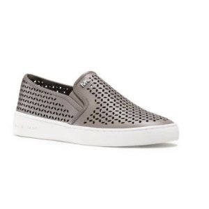 Michael Michael Kors Olivia Leather Slip-On Sneaker