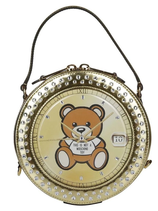 Teddy Clock Tote Bag