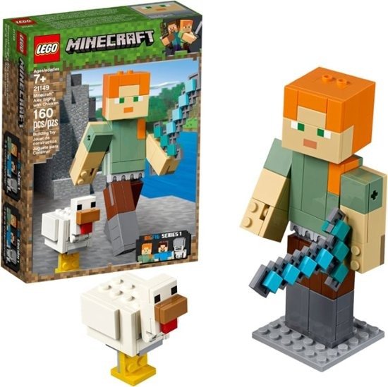 LEGO - Minecraft Alex BigFig with Chicken 21149